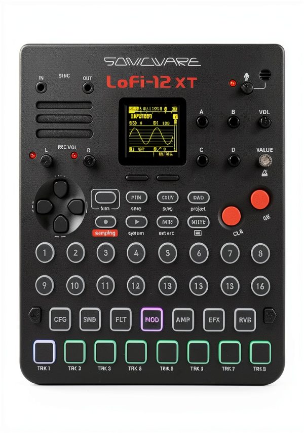 Audio Sampler SONICWARE 15key plastic tracker TRK030-0
