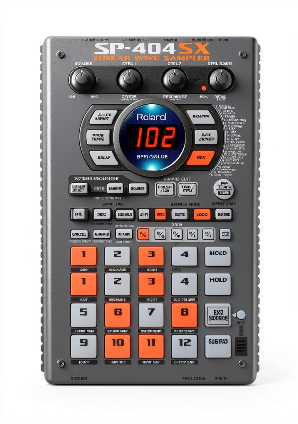 Roland SP404SX Audio Sampler Music Instrument-4