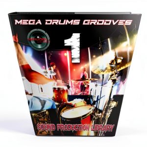 MEGA DRUMS GROOVES Part 1 Sample Library for Music Producers-0