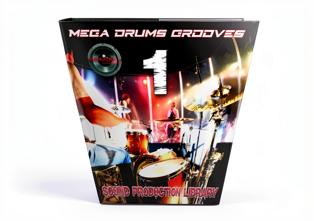 MEGA DRUMS GROOVES Part 1 sample library screenshot