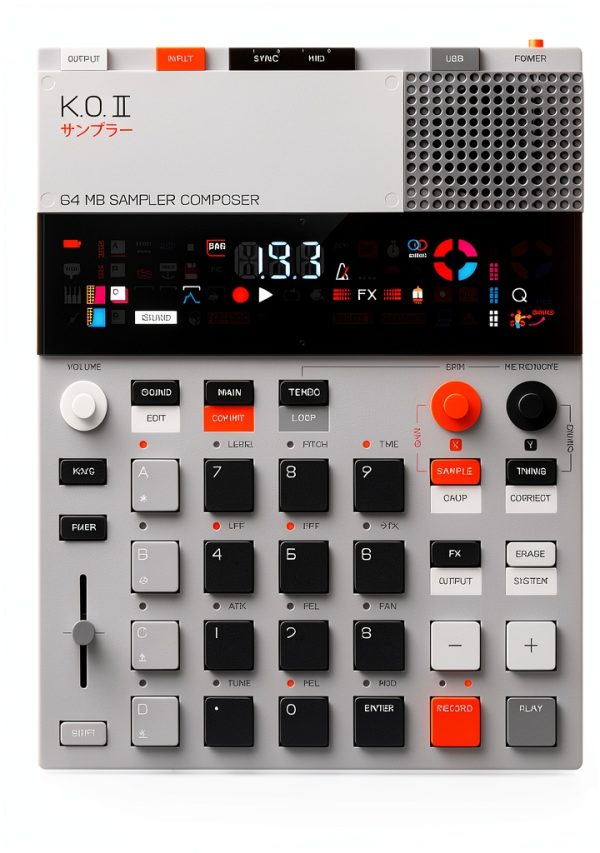 Teenage Engineering EP 133 Sampler Plastic Musical-0