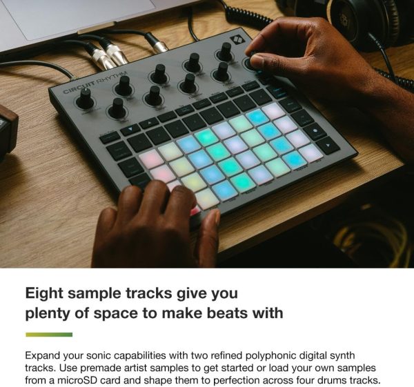 Novation Circuit Rhythm Bass Wood Sampler-4