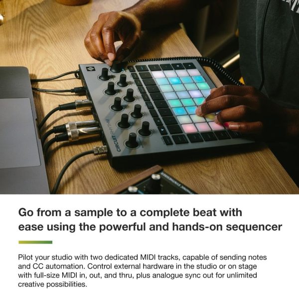 Novation Circuit Rhythm Bass Wood Sampler-5
