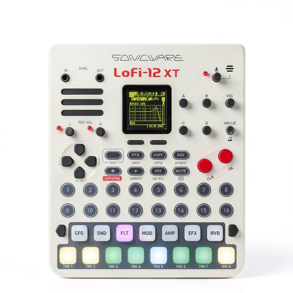 Audio Sampler SONICWARE 15‑Key Plastic Retro-2