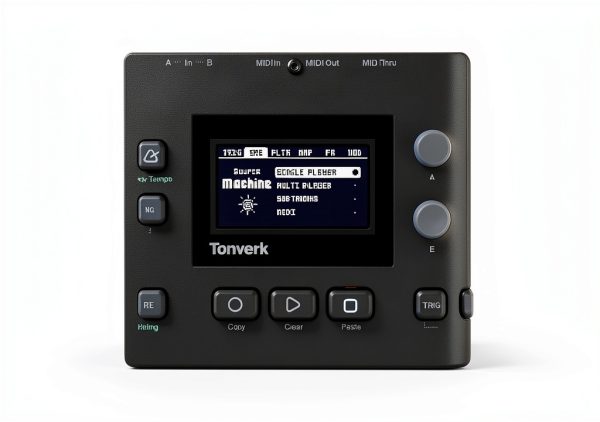 Audio Sampler Elektron TONVERK Black Alloy Steel-6