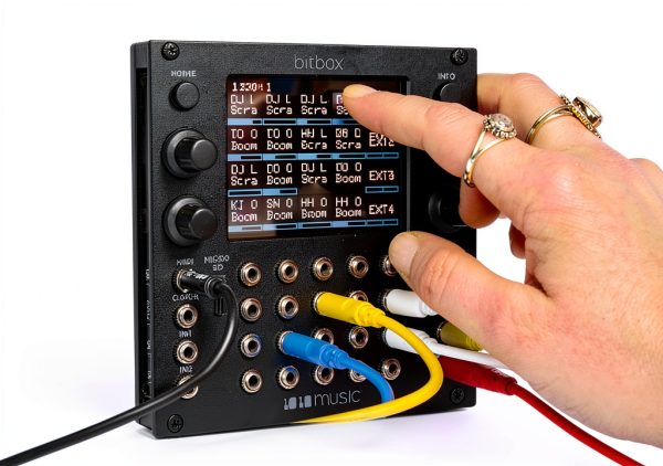 Eurorack Sampler Mk2 Black Metal Module-4