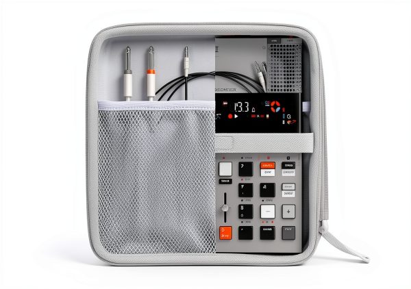 Lebakort Nylon EVA Case for Teenage EP-133 Sampler-0