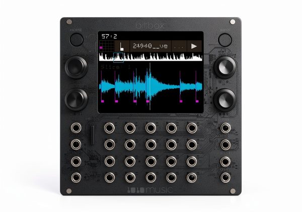 Eurorack Sampler Mk2 Black Metal Module-0