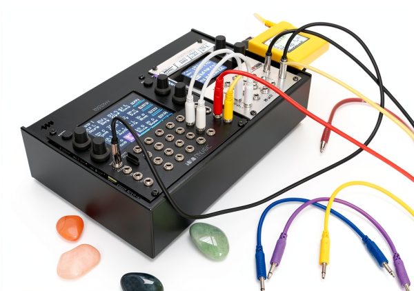Eurorack Sampler Mk2 Black Metal Module-6