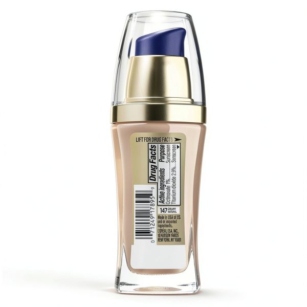 Loreal Paris Anti Aging Foundation With Spf Creamy Natural-1