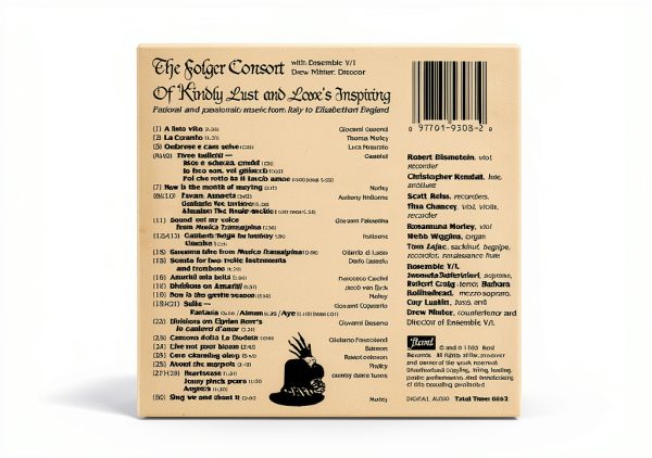 Folger Consort Vinyl CDs Music-1